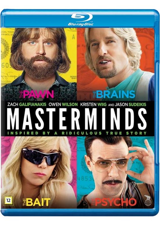 Masterminds -  - Films -  - 5708758709835 - 21 februari 2017