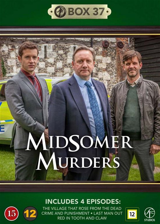 Cover for Midsomer Murders Box 37 (DVD) (2019)