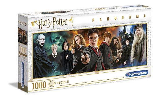 Puslespil Panorama Harry Potter, 1000 brikker - Clementoni - Bordspel - LICENSED MERCHANDISE - 8005125618835 - 23 juni 2023