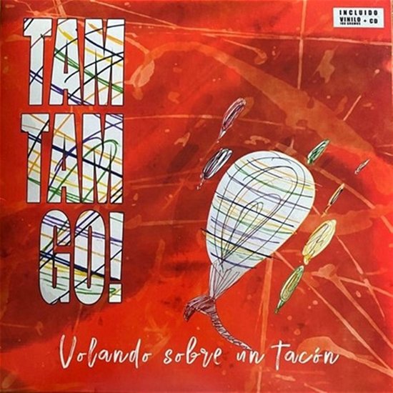 Cover for Tam Tam Go! · Volando Sobre Un Tacòn [lp on Red Vinyl+cd] (LP) (2023)