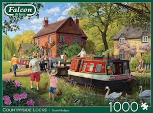 Cover for Jumbo · Falcon Legpuzzzel - Countryside Locks 1000st. (Toys)