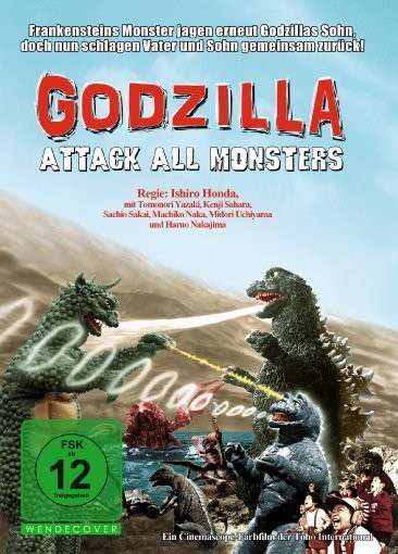 Cover for Ishiro Honda · Godzilla-attack All Monsters (DVD) (2014)