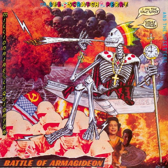 Cover for Lee Scratch Perry · Battle Of Armagideon (Red Vinyl) (LP) [Coloured edition] (2023)