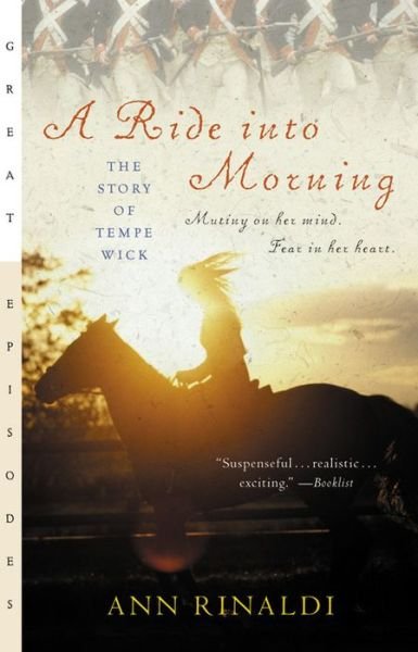 Cover for Ann Rinaldi · A Ride into Morning: the Story of Tempe Wick (Pocketbok) (2003)