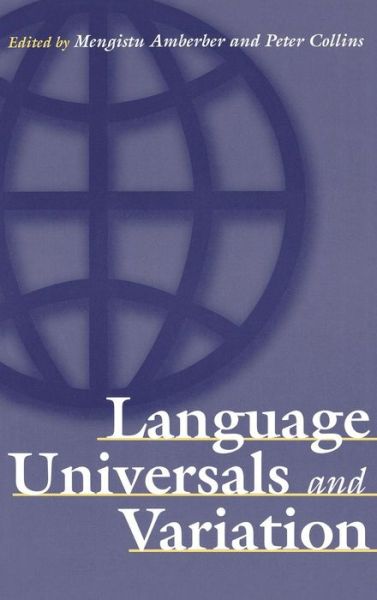 Cover for Mengistu Amberber · Language Universals and Variation (Paperback Book) (2002)