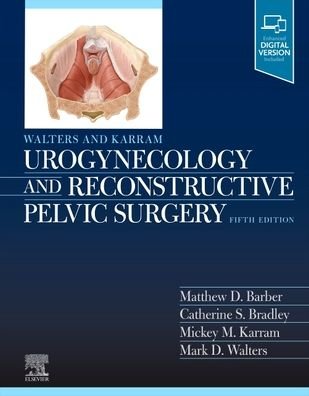 Cover for Barber · Walters &amp; Karram Urogynecology and Reconstructive Pelvic Surgery (Hardcover Book) (2021)