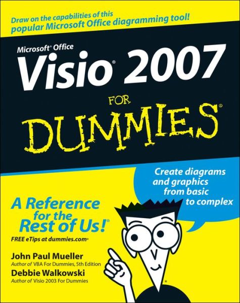 Cover for John Paul Mueller · Visio 2007 For Dummies (Taschenbuch) (2006)