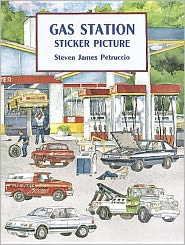 Cover for Steven James Petruccio · Gas Station Sticker Picture - Dover Sticker Books (Paperback Book) (2003)