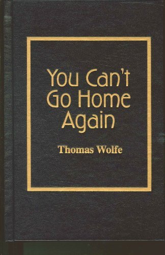 Cover for Thomas Wolfe · You Can't Go Home Again (Innbunden bok) (2008)