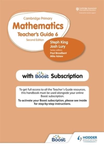 Cover for Catherine Casey · Hodder Cambridge Primary Mathematics Teacher's Guide Stage 6 with Boost Subscription (Paperback Book) (2021)