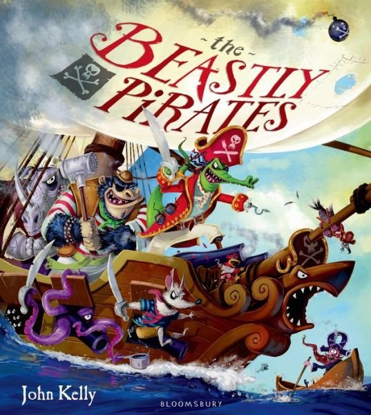 Cover for John Kelly · The Beastly Pirates (Innbunden bok) (2015)