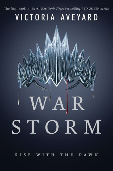 Cover for Victoria Aveyard · War storm (Bok) [Large print edition. edition] (2018)