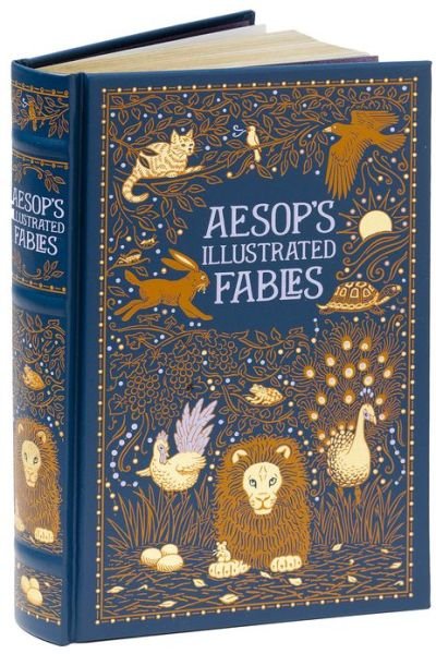 Cover for Aesop · Aesop's Illustrated Fables (Barnes &amp; Noble Collectible Editions) - Barnes &amp; Noble Collectible Editions (Gebundenes Buch) [Bonded Leather edition] (2013)