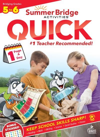 Cover for Summer Bridge Activities · Summer Bridge Activities® Quick, Grades 5 - 6 (Book) (2021)