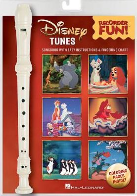 Cover for Hal Leonard · Disney Tunes Recorder Fun (Book) (2017)