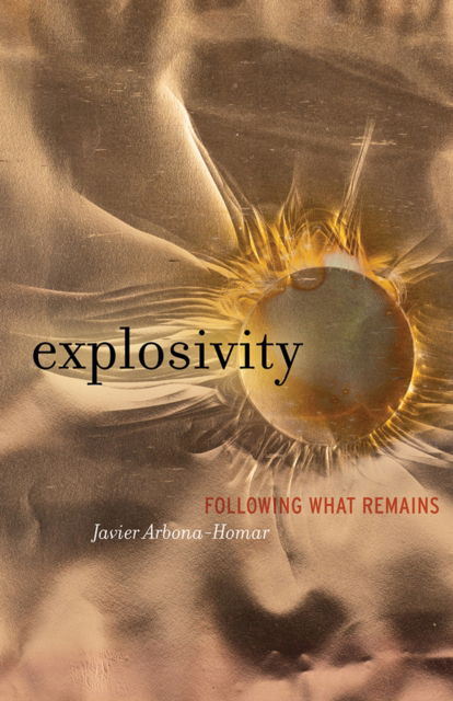 Cover for Javier Arbona-Homar · Explosivity: Following What Remains (Hardcover Book) (2025)