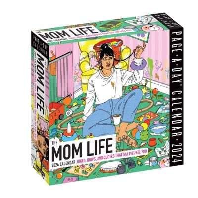 Mom Life Page-A-Day Calendar 2024: Jokes, Quips, and Quotes That Say "We Feel You" - Workman Calendars - Gadżety - Workman Publishing - 9781523519835 - 18 lipca 2023