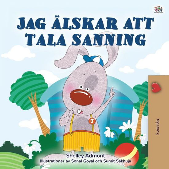 Cover for Shelley Admont · I Love to Tell the Truth (Swedish Children's Book) (Paperback Book) (2020)