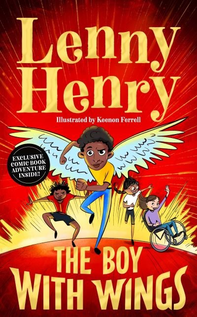Cover for Lenny Henry · The Boy With Wings (Innbunden bok) (2021)