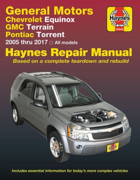 Cover for Haynes Publishing · General Motors: Chevrolet Equinox, Pontiac Terrain (Pocketbok) [2nd edition] (2018)