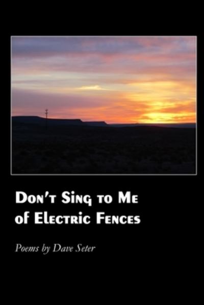 Cover for Dave Seter · Don't Sing to Me of Electric Fences (Paperback Book) (2021)