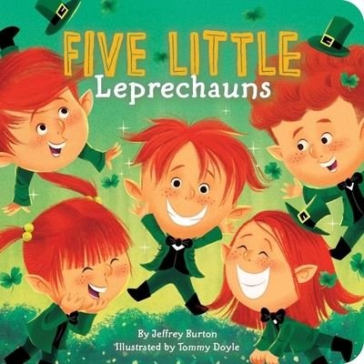 Cover for Jeffrey Burton · Five Little Leprechauns (Board book) (2022)