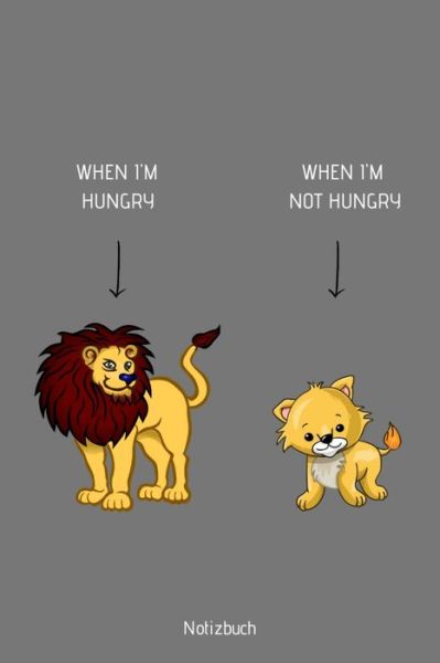 When I'm Hungry When I'm not Hungry Notebook - The Cats - Books - Independently Published - 9781706503835 - November 8, 2019