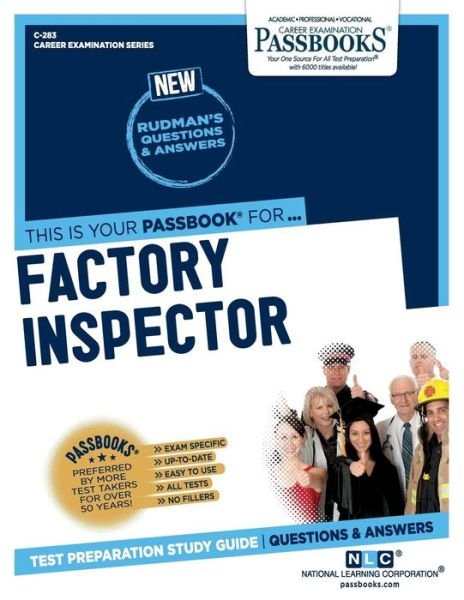 Cover for National Learning Corporation · Factory Inspector (Paperback Book) (2018)