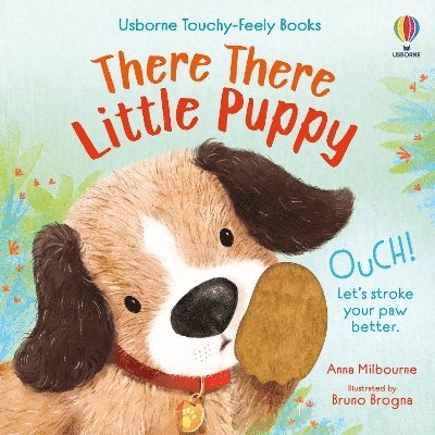 Cover for Anna Milbourne · There There Little Puppy - Usborne Touchy Feely Books (Tavlebog) (2024)