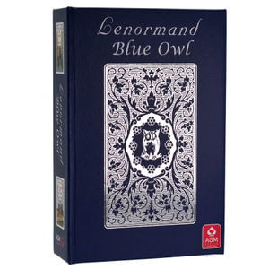 Cover for Mlle Lenormand · Lenormand Blue Owl Silver Edt (Oracle cards) (2021)