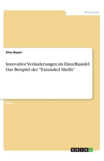 Cover for Bayer · Innovative Veränderungen im Einze (N/A)