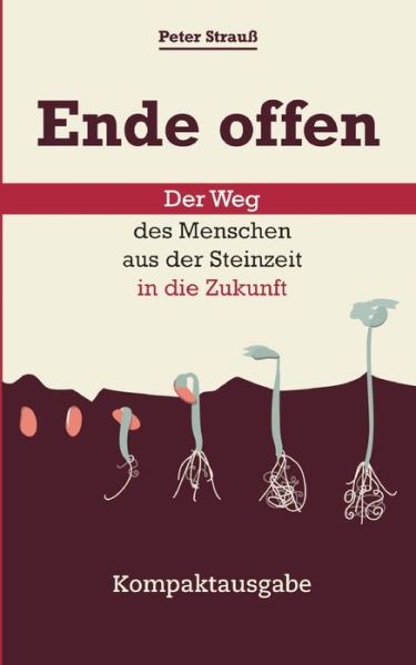 Cover for Peter Strauss · Ende offen - Der Weg des Menschen aus der Steinzeit in die Zukunft (Paperback Bog) (2021)