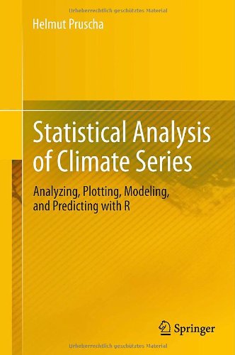 Cover for Helmut Pruscha · Statistical Analysis of Climate Series (Book) [2013 edition] (2012)