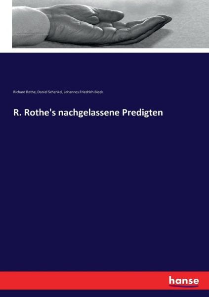 Cover for Rothe · R. Rothe's nachgelassene Predigte (Book) (2016)