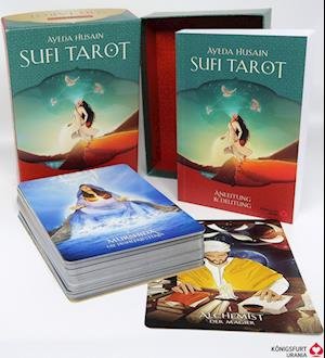 Cover for Ayeda Husain · Sufi-Tarot - Der Weg des Herzens: 78 Tarotkarten mit Anleitung (Book) (2023)