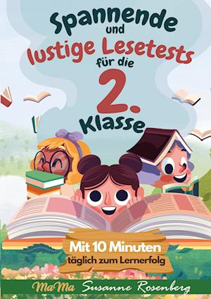 Cover for Susanne Rosenberg · Spannende und lustige Lesetests für die 2. Klasse (Book) (2024)