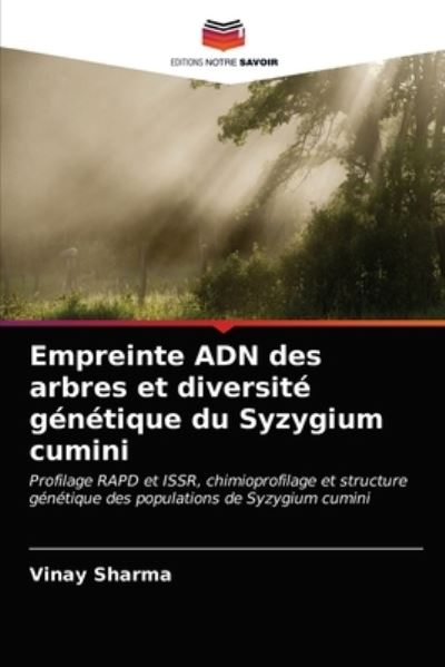 Cover for Sharma · Empreinte ADN des arbres et dive (N/A) (2021)