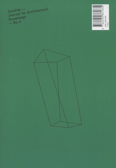 Axel Sowa · Candide 4: Journal for Architectural Knowledge - Journal for Architectural Knowledge (Paperback Bog) [English edition] (2011)