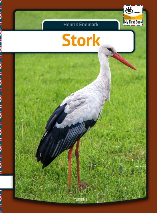 Cover for Henrik Enemark · My first book: Stork - engelsk (Hardcover bog) [1. udgave] (2021)