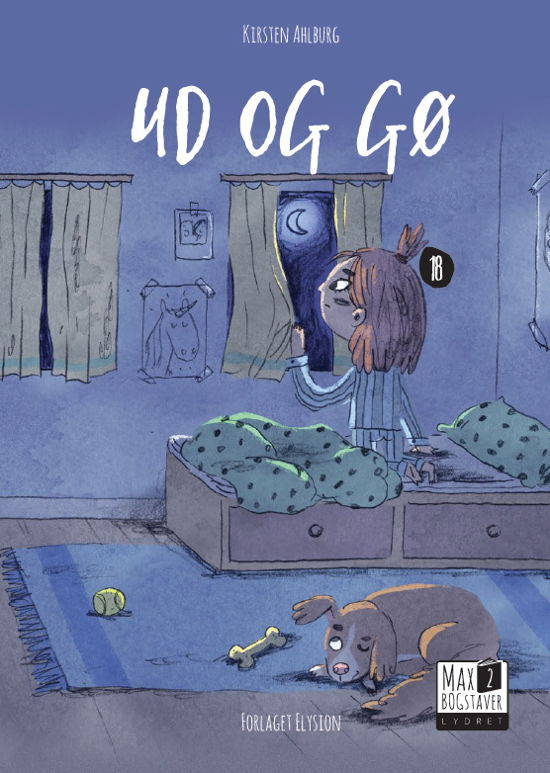 Cover for Kirsten Ahlburg · Max 2: Ud og gø (Hardcover Book) [1.º edición] (2019)