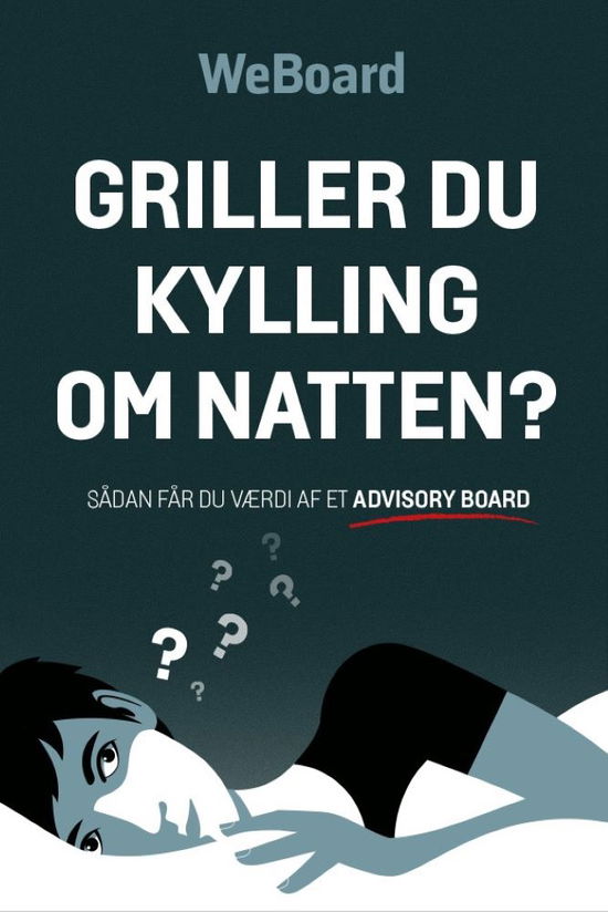 Cover for WeBoard · Griller du kylling om natten? (Sewn Spine Book) [1st edition] (2021)