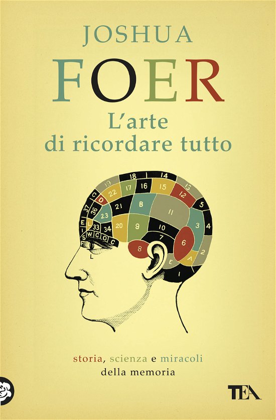 Cover for Joshua Foer · L' Arte Di Ricordare Tutto. Storia, Scienza E Miracoli Della Memoria (Bog)