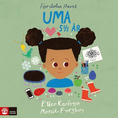 Uma 5 ½ år - Ellen Karlsson - Audiobook - Natur & Kultur Digital - 9789127160835 - 1 kwietnia 2019