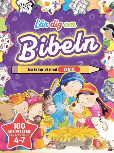 Cover for Lär dig om Bibeln : nu leker vi med ord (Paperback Book) (2025)