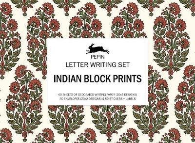 Cover for Pepin Van Roojen · Indian Block Prints: Letter Writing Set (Inbunden Bok) (2018)