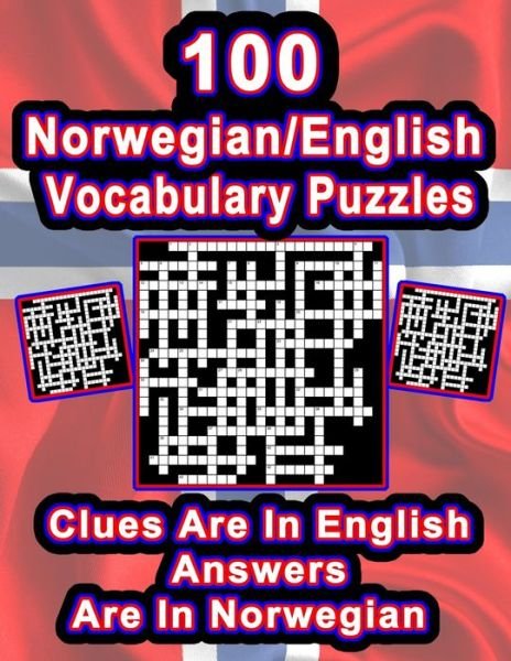 Cover for On Target Publishing · 100 Norwegian / English Vocabulary Puzzles (Pocketbok) (2020)