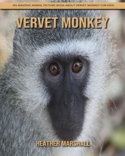 Cover for Heather Marshall · Vervet Monkey: An Amazing Animal Picture Book about Vervet Monkey for Kids (Pocketbok) (2021)