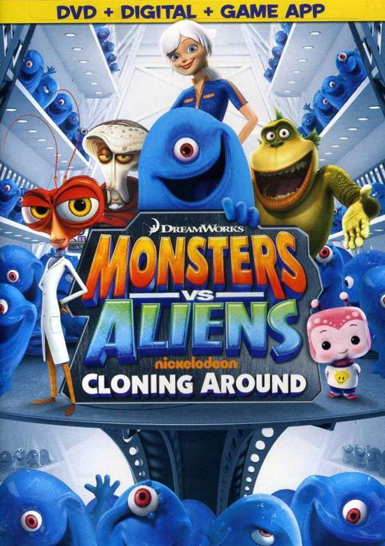 Cover for Monsters vs Aliens: Cloning Around (DVD) (2013)