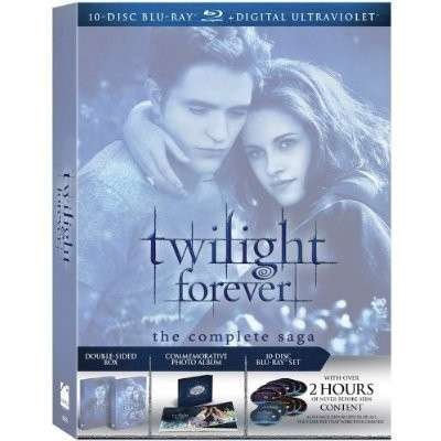 Cover for Twilight Forever: the Complete Saga (Blu-ray) [Box set] (2013)
