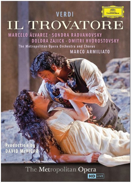 Cover for Metropolitan Opera Orchestra · Verdi: Il Trovatore (DVD) (2012)
